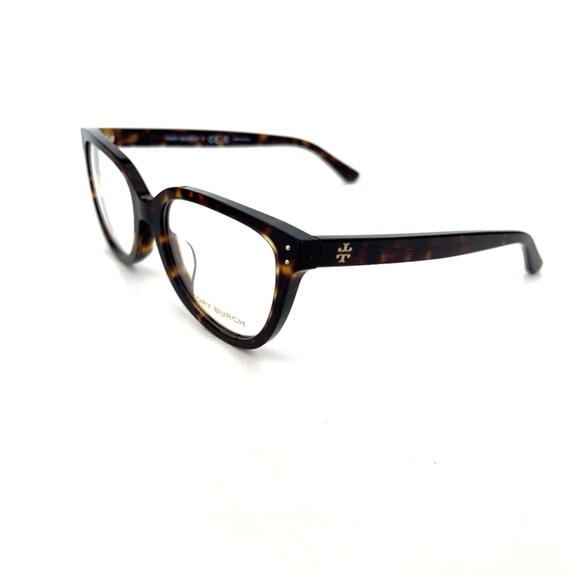 New TORY BURCH Frames Dark Tortoise Acetate TY2121U 1728 53 18 140 Eyeglasses - Picture 3 of 10